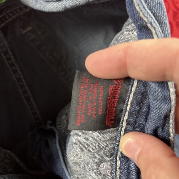 Rock And Roll Jeans Pistol Straight Mens Tagged Sz 30wx30 Actual 29.5x28" - Picture 5 of 12